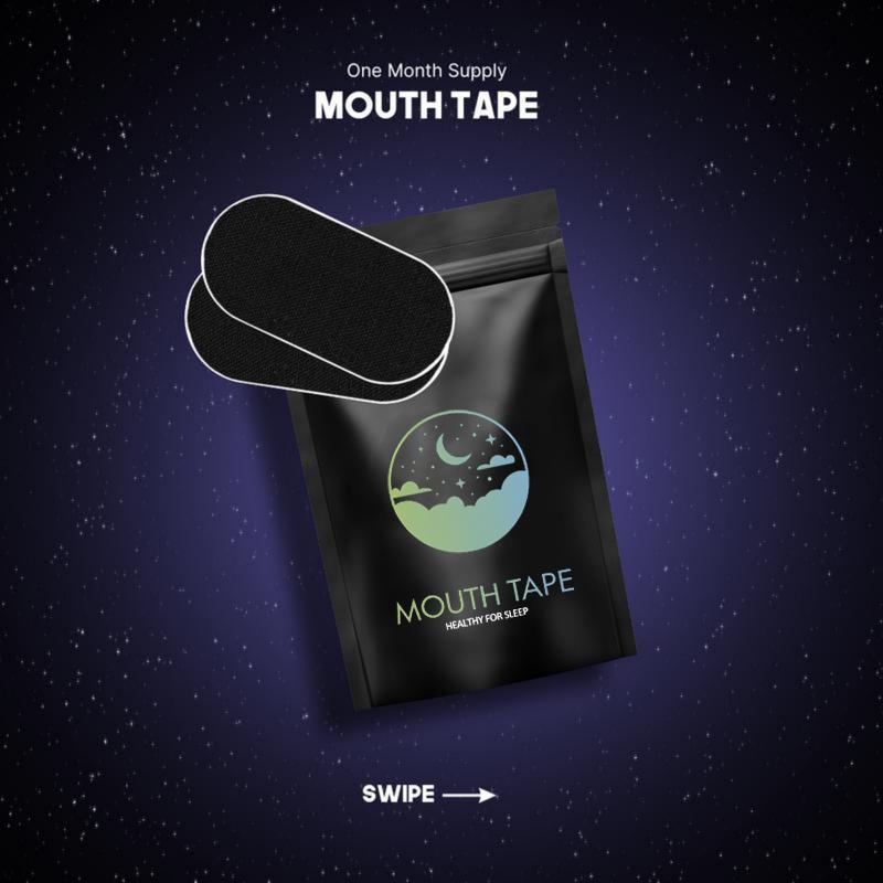 30 Pack Upgraded Ultra Breathable Mouth Tape - Super Breathable - Gentle - Comfort - Enhanced Adhesion Sports Accessories