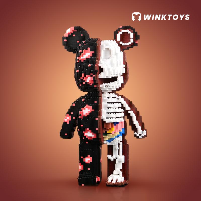 [Buy 2 Get 1 Free]Bear Building Block,Winktoys building block,Bear Toys,Birthday Gift,Educational,Boy,Girl,Trend Decoration,Cool Gifts,Brick,Family Bonding,Black Friday,Valentine’s Day