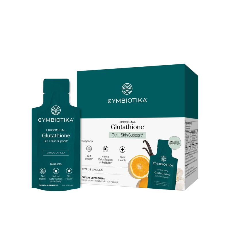 Liposomal Glutathione | 26 Packets | Master Antioxidant & Detox | Skin Brightening & Immune Support | Reduced Setria Glutathione