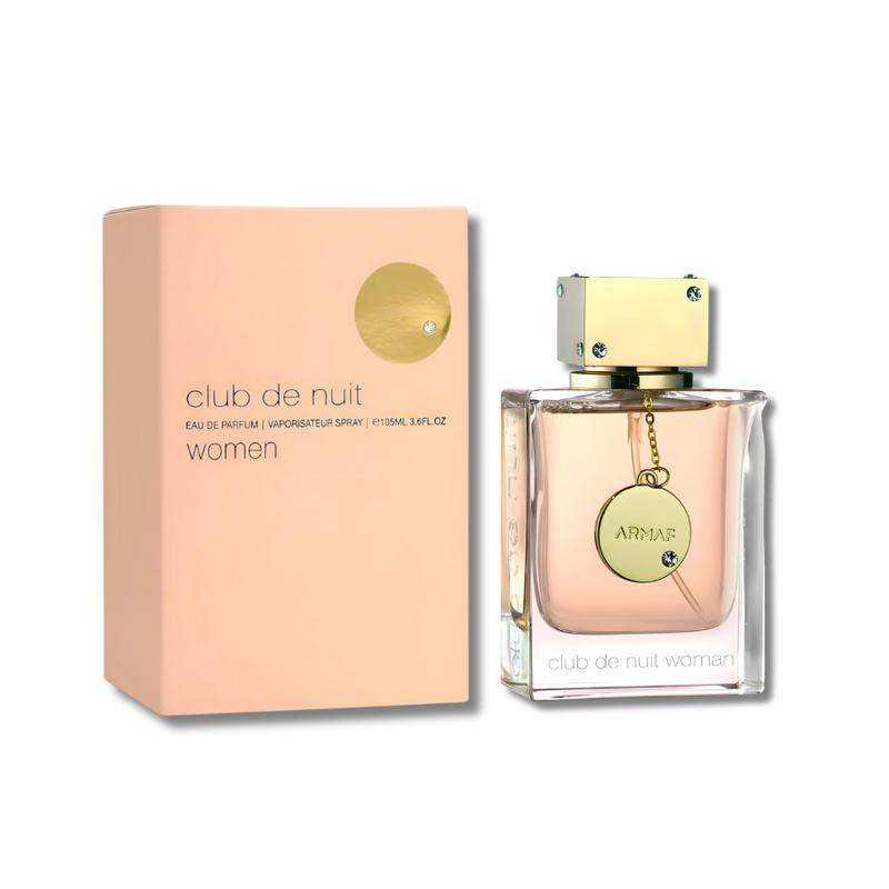 Armaf Club De Nuit for Women - 3.6 oz EDP Spray, Citrus Rose Wood Vanilla Musk Patchouli & Earthy Aromas Long Lasting Aromatic Perfume