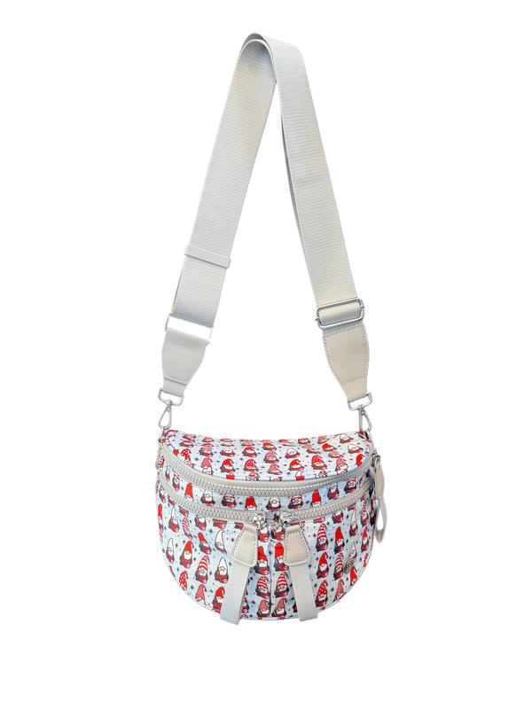 The Iris Best Version Crossbody Bag (#8061) Women's Fashion Saddle Bag - By Iris & Rainbow