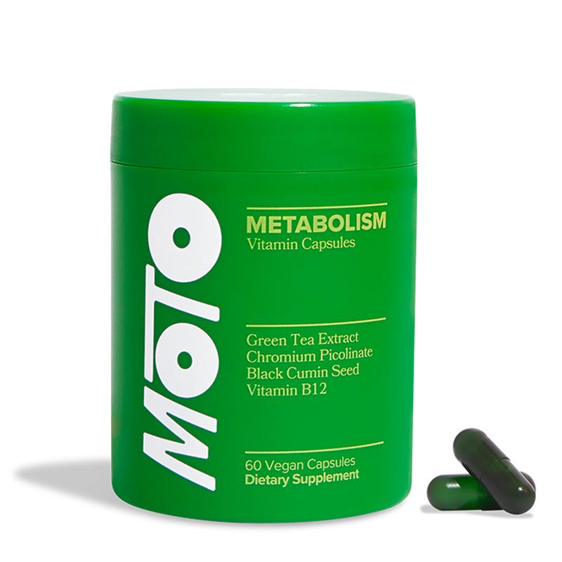 URO - Metabolism Support Capsule with Probiotic, Vitamin B12, Green Coffee Bean Extract, and Caffeine - For Healthy Metabolism and Energy- 30 Servings (Pack of 1)