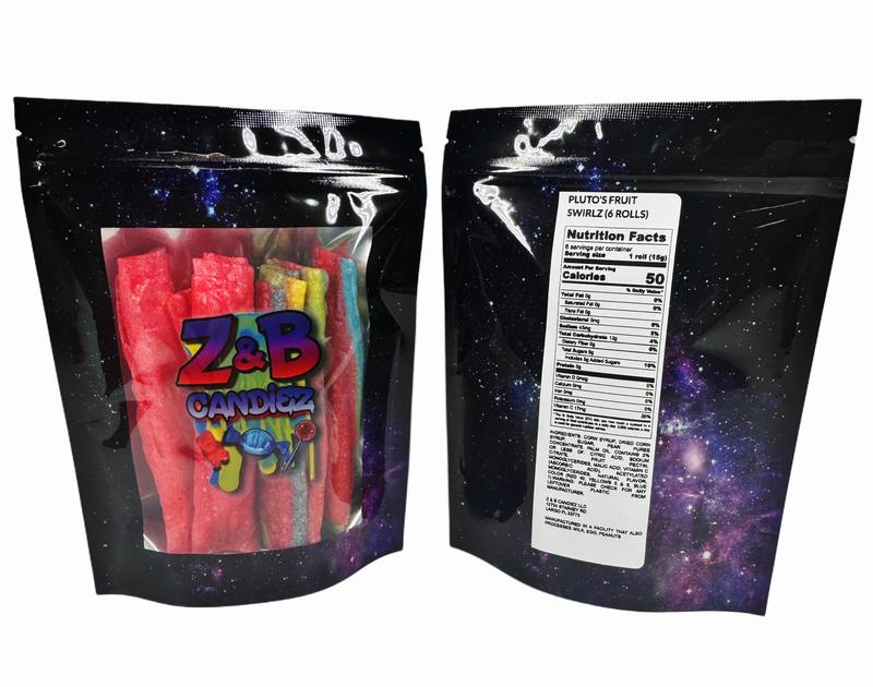 PLUTO'S FRUIT SWIRLZ  (fruit roll up's freeze dried) (6 or 15 count) (multiple flavor options)  Fruity