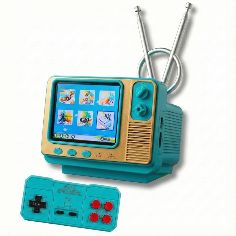 PYBGE GV300 Retro Handheld Game Console with 3.8 Inch IPS Screen 2000mAh Battery for Boys Gift Gaming & accessories game Cables cool gadgets boys Box Compact gameconsole retro game consoles gamer gifts for him portable retro game console