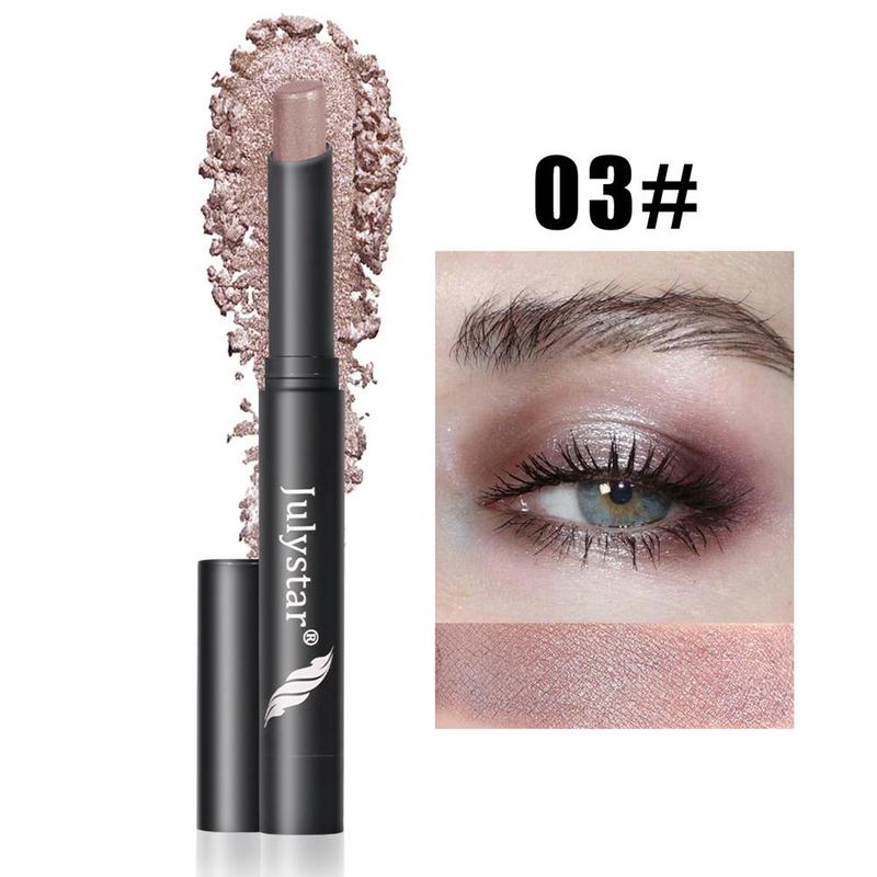 Long Lasting Shimmering Multichrome Eyeshadow Stick, High Pigmented Metallic Eye Shadow with Glam and Glow, Radiant Cosmetic Products, Makeup Products, Luminous Eyeshadow, Glitter Sparkle Eye Crayon, Eyeshadow Pencil Crayon
