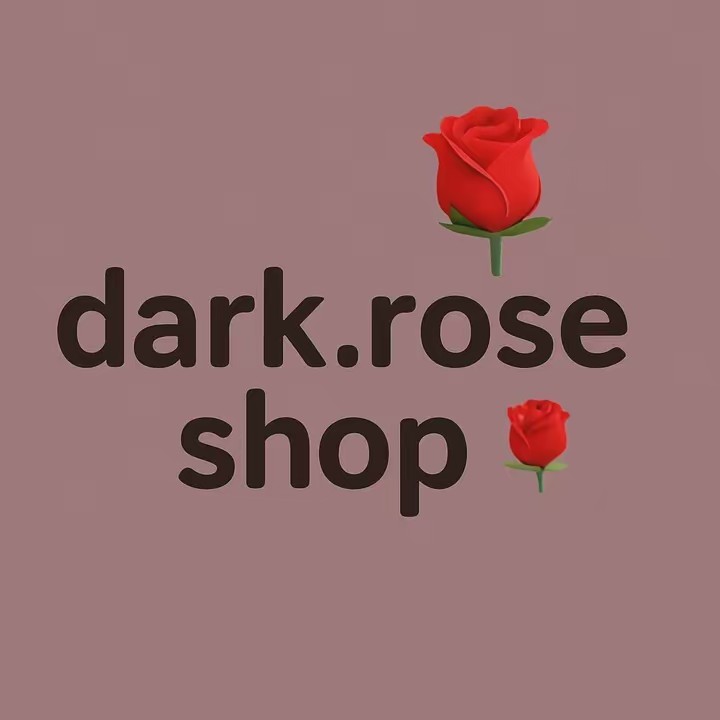 Тгк: dark.rose_shop🌹