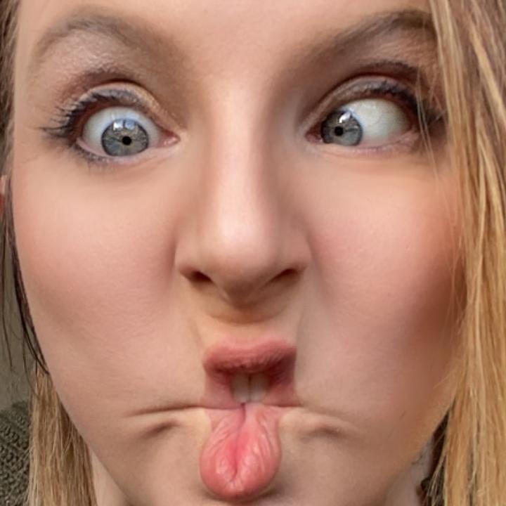 Amy ... with my dog Parker