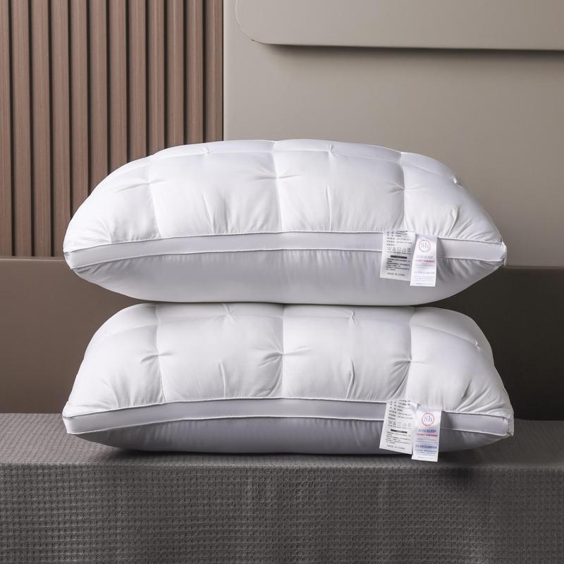5-star hotel luxury style pillows, 19×29 inch 990g, ultra-soft and fluffy pillow core usable in all seasons, deep sleep neck support, hypoallergenic polyester fiber pillowcase, suitable for side sleeping, supine sleeping, prone sleeping