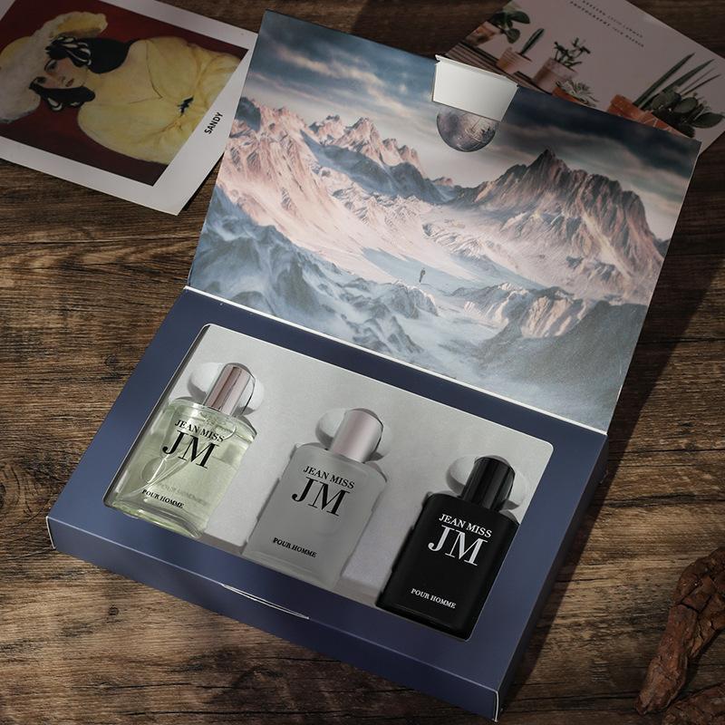 Men's Passion Eau De Perfume, 3 Counts/set Long Lasting Fragrance Essential Oil, Mood Boosting Fragrance Set, Cologne for Men, Men's Cologne, Perfumes for Men, Summer Gift
