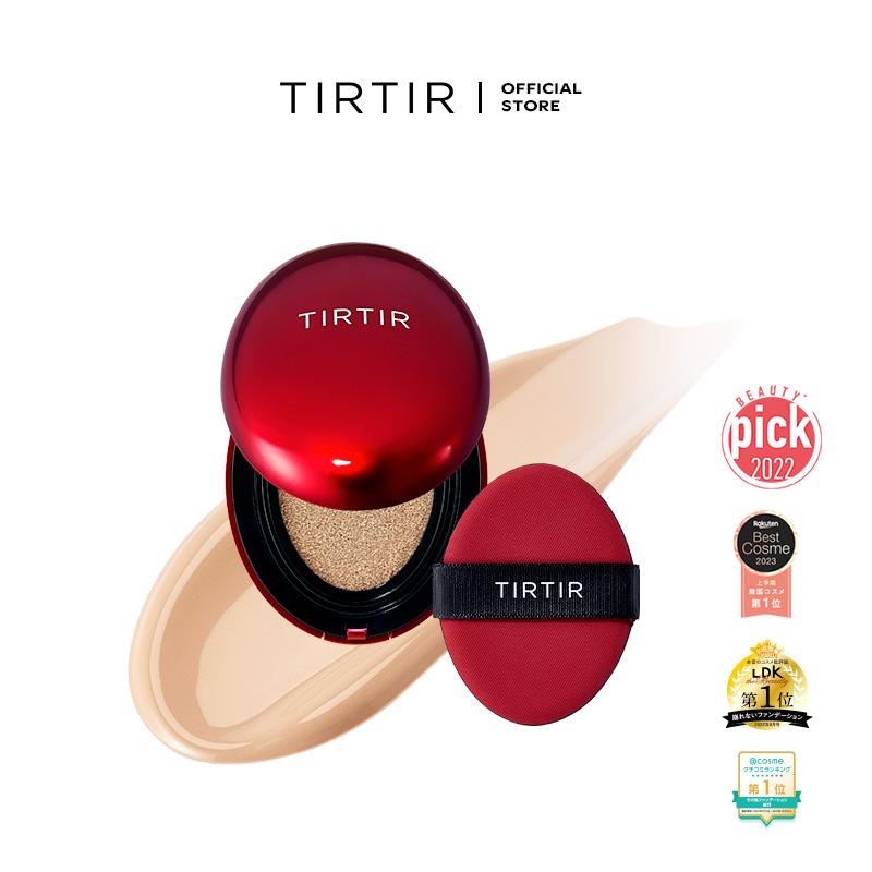 [TIRTIR Official] Travel Size Mask Fit Red Cushion 4.5g | Full Coverage Handy Foundation Korean Daily Makeup Satin Finish Concealer Cosmetic