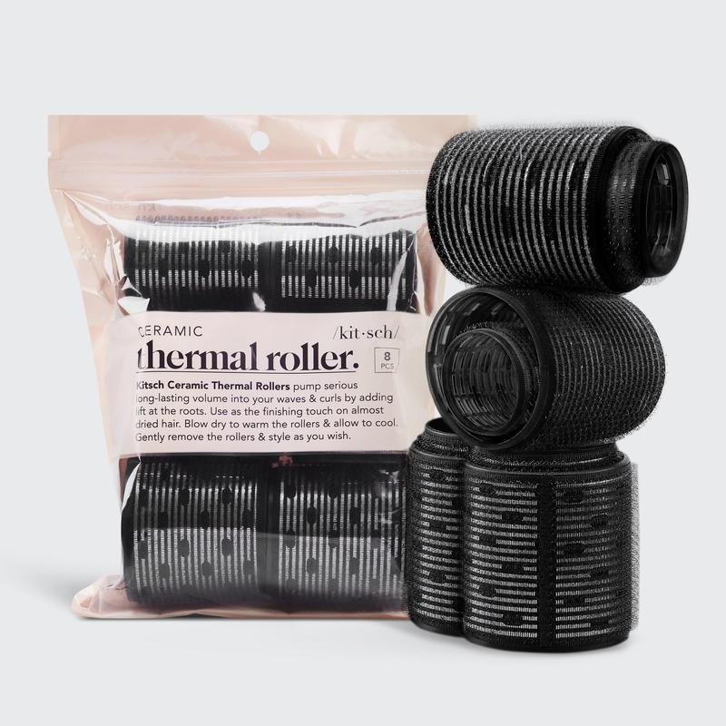 Kitsch Ceramic Thermal Rollers 8pc Set