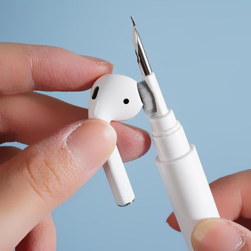 Cleaning Pen (1/2/4pcs), Multifunctional Earphone Cleaning Pen, Earwax Removal Tool for BT Earphone Charging Case, Multifunctional Earphones Cleaning Brush