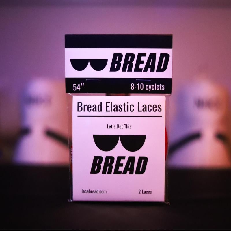 Bread No-Tie Elastic Shoelaces – Slip-On Magic for Sneakers & Running Shoes