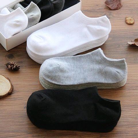 ️️️ [xj]Normal Working Sock  Stoking Kerja Black Socks  stokin hitam sekolah