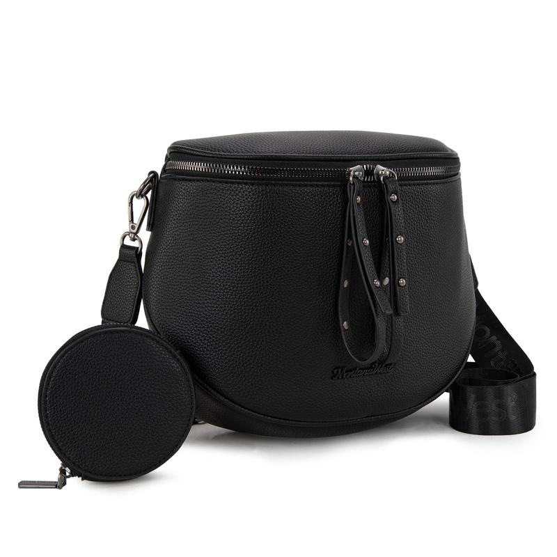 Montana West Large Fanny Pack Crossbody Sling Bags  with Adjustable Strap and Coin Purse