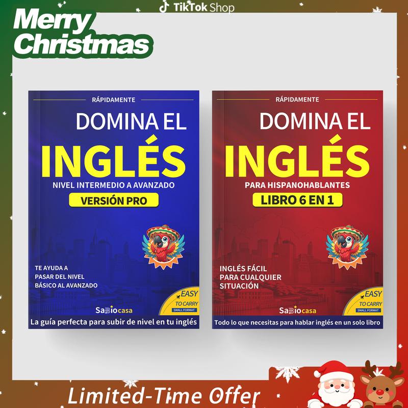 Master English Combo: Book 1 with Pronunciation and Basic Phrases + Book 2 with Advanced Grammar and Professional Conversations  | QR Code Audio + Translation + Exercises | The most comprehensive system for mastering real English