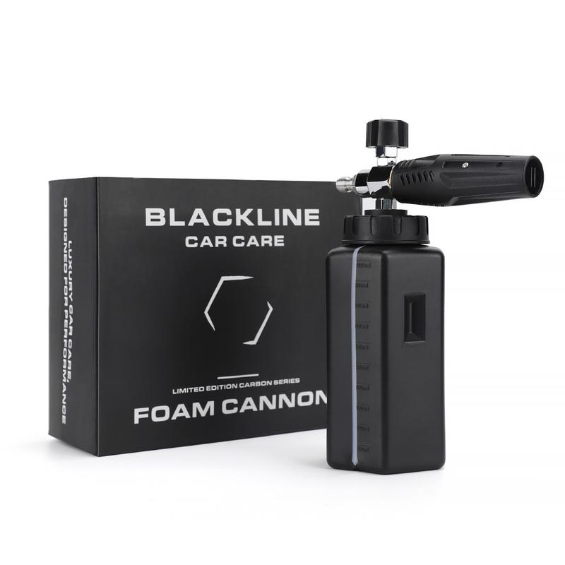 BLACKLINE Foam Cannon Pro – High-Performance Foam Cannon with 1000ml Capacity, Thick Shaving Cream-Like Foam, and 1/4" Quick Connect