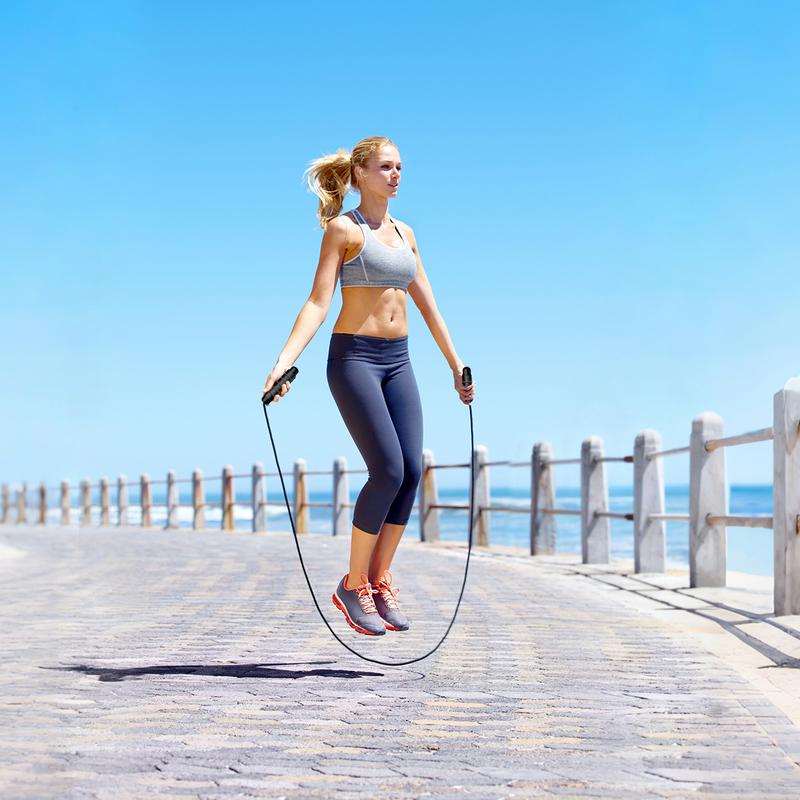 Adjustable-Pro Speed Jump Rope, Tangle-Free Skipping Rope with Ball Bearing Swivel & Ergonomic Handles for Women, Men & Kids, Home, School & Gym Workouts #Summervibes