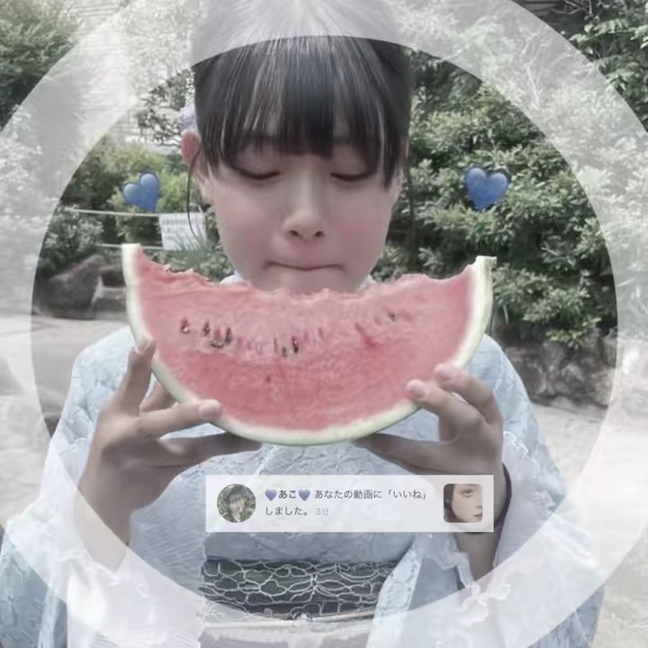 すいかばー . 🍉💙