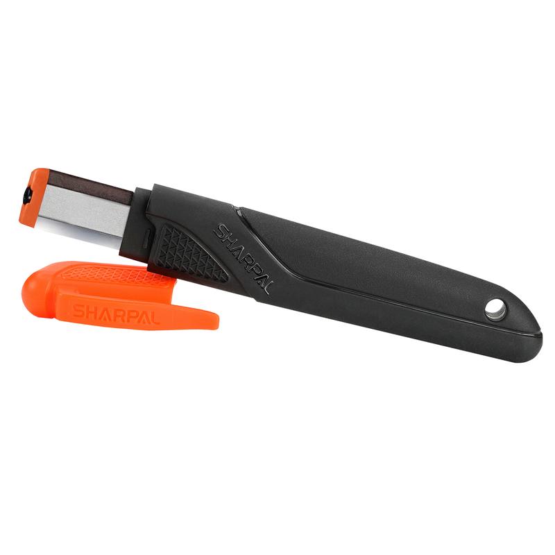 SHARPAL 129N Multipurpose Knives Sharpener and Garden Tool Blade Sharpener for Knife, Lawn Mower Blade, Pruners, Axe, Loppers, Hedge Shears, Scissors, Machete