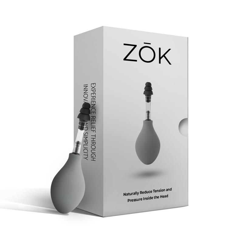 ZŌK: Cranial Nerve Stimulation Therapy for Immediate Head Comfort & Wellness Support Body Care