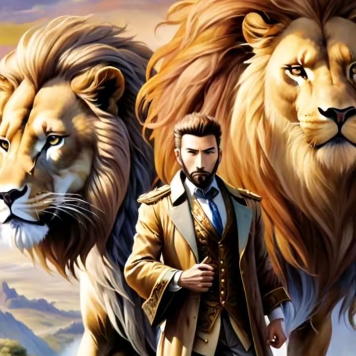 el solitario rey león 👑👑🦁🦁