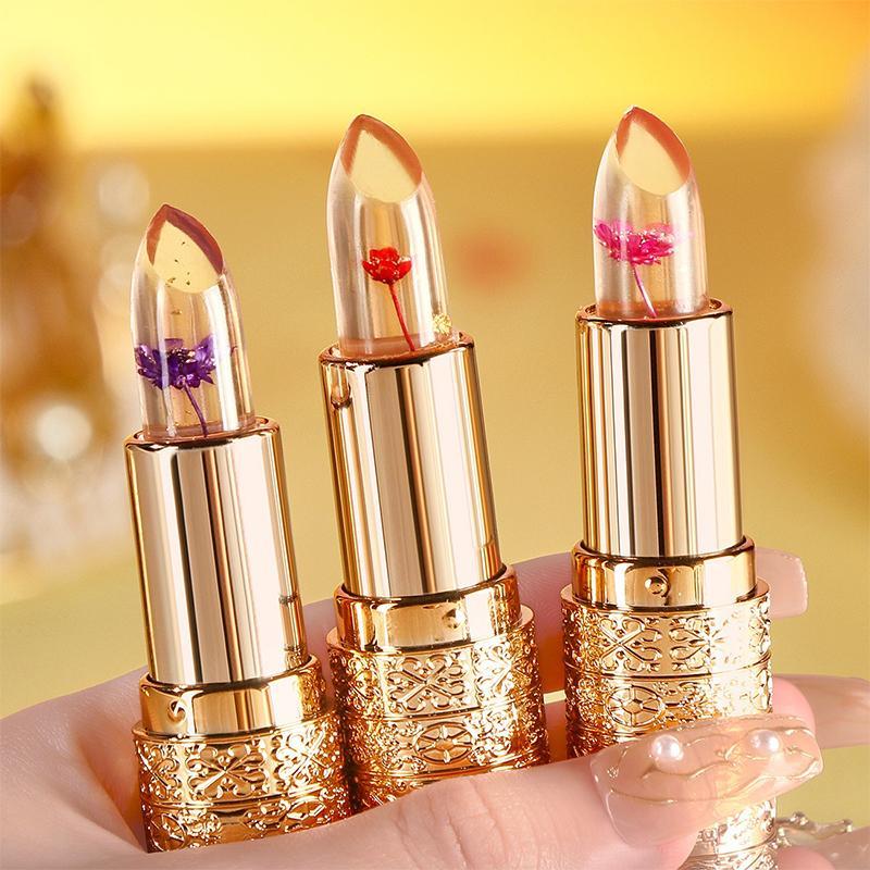 Long-Lasting Color-Changing Lipstick, 1 Box Moisturizing Hydrating Lipstick, Glossy Lipgloss Lip Glaze Stick, Plumping Juicy Lip Oil Lipstick, Lip Product for Girls & Women Hydrate Moisturizer #GLOBAL PICKS