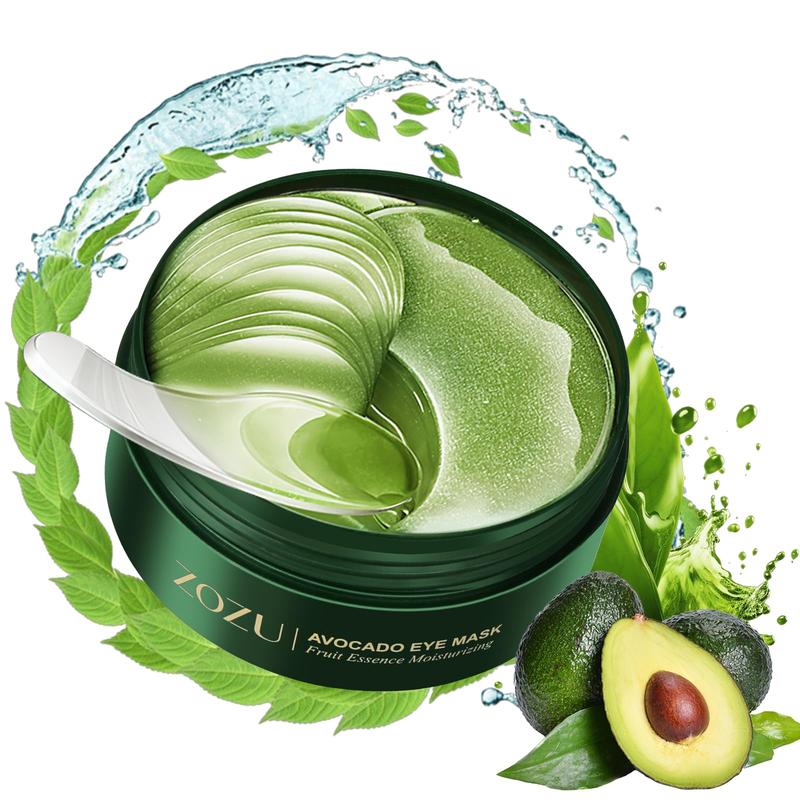 ãMother's Day giftãAvocado Moisturizing Eye bagMask,60pcs/set Under Eye Mask, Eye Care Product for Dark Eye Bags, Skin Care  Gift Moisturizer Hydrating Comfort