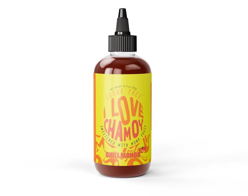 Chili Mango Sugar Free Chamoy - Carb Free - Vegan - Gluten Free - No Artificial Dyes - No Red 40 - Diabetic Friendly Mexican Candy Sauce - Mango Fruit Flavored Sugar Free Chamoy