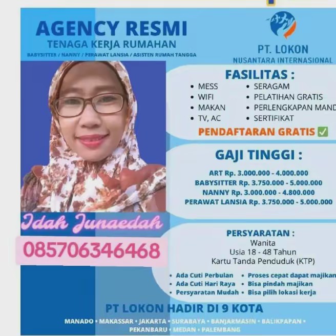 Bunda Idah agency PT Lokon