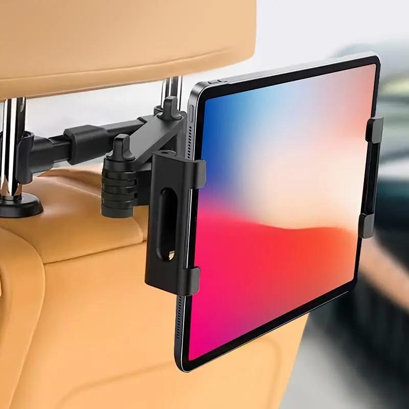 Christmas Gift Car Headrest Tablet Holder, Compatible with iPad Air Mini and Other Phones Tablets, Vehicle Mount Stand, Car Cellphone Mount