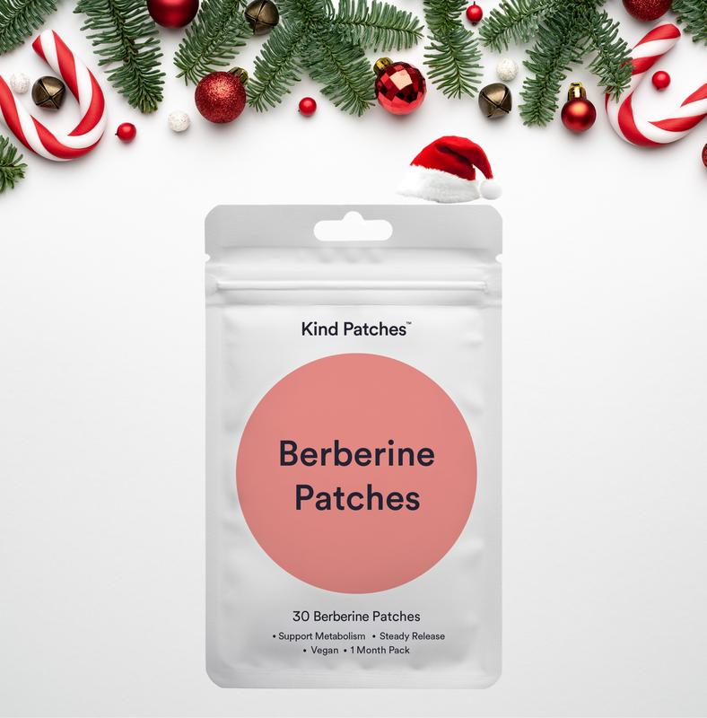Kind Patches: 30 Berberine Patches, Steady Release, Vegan, 1 Month Pack