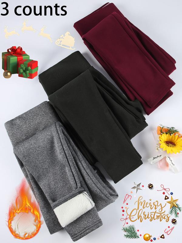 Women's Thick Warm Sports Leggings, High Waisted Athletic, High Waist Tight-Fitting Pants, Suitable for Gym, Running & Outdoor Activities