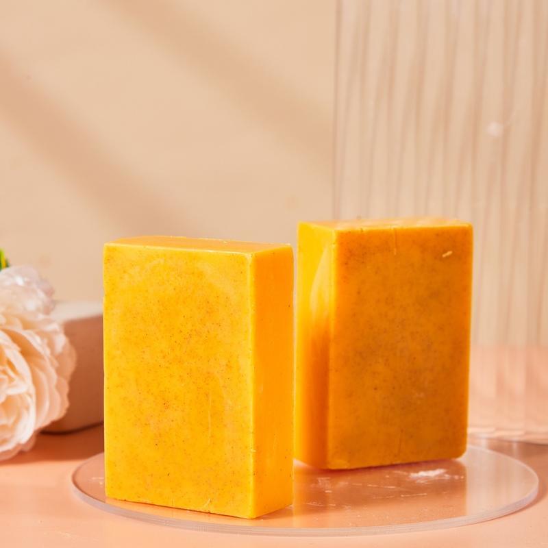 AGICEA Turmeric & Kojic Acid Brightening Soap, Kojic Acid Soap, Soap Body Care Body Wash Lemon Flawless Organic   Daily Fragrance turmeric soap