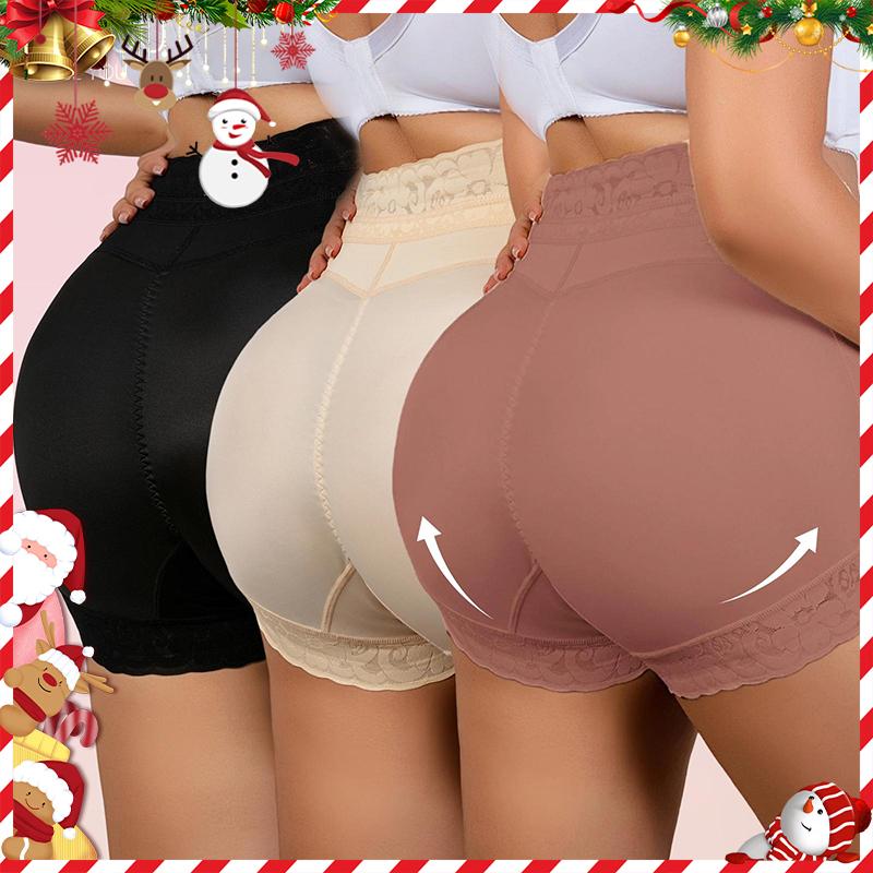 BBEUU High-Waisted Briefs for Women – Tummy Control, Butt Lifting, Lace Trim & Mesh Panels, Elastic Breathable, Non-Slip Strips, Versatile Simple Panty
