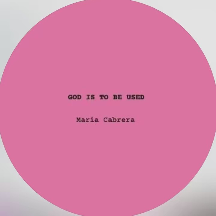 God Is To Be Used