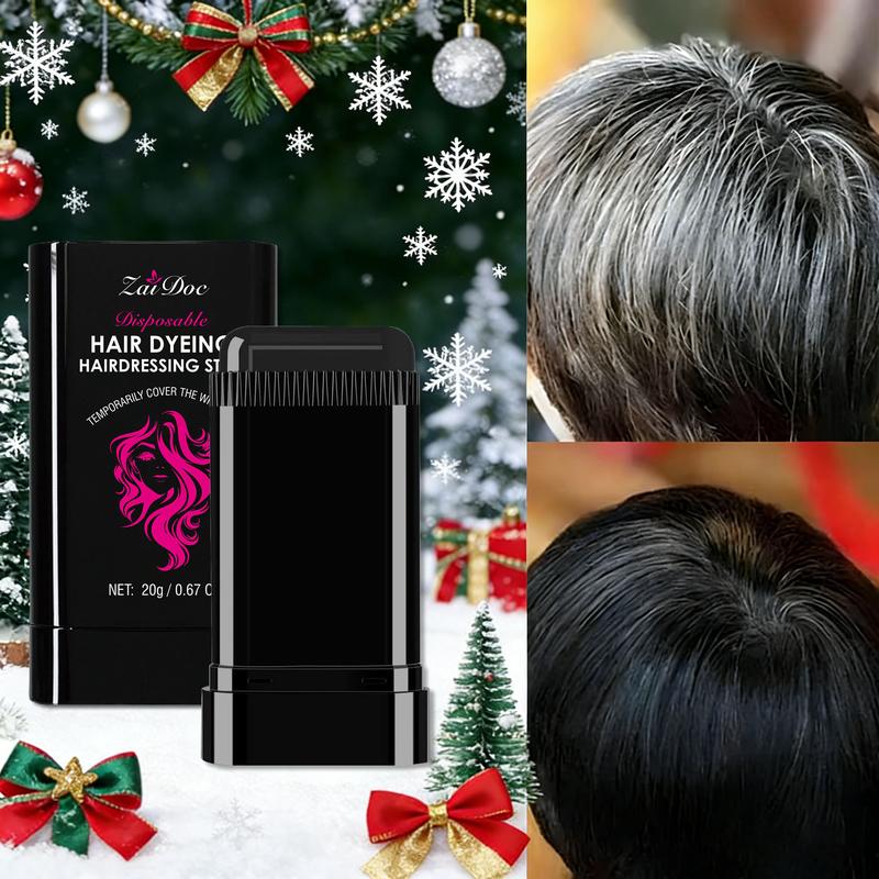 Disposable Hair dye comb - Covers Gray Hair,Easy to Color, Portable for Quick Touch - Ups,  Resists Fading and Clumping
