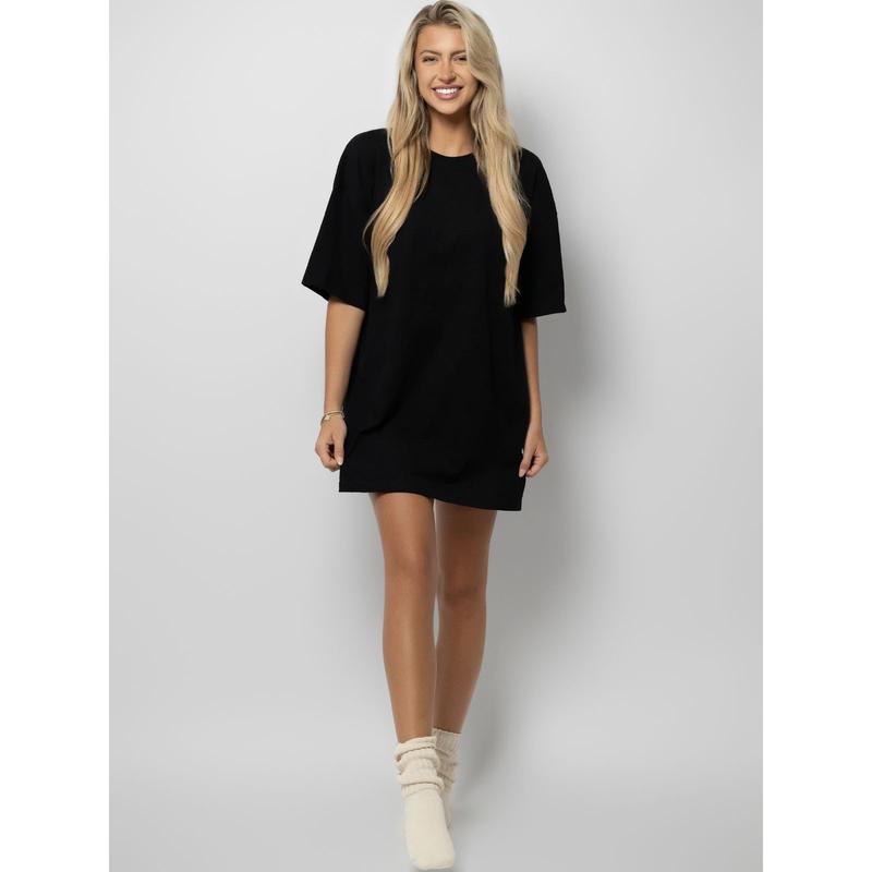 Comfrt | Essential Oversized Tee | Heavyweight Soft Cotton Long T-Shirt