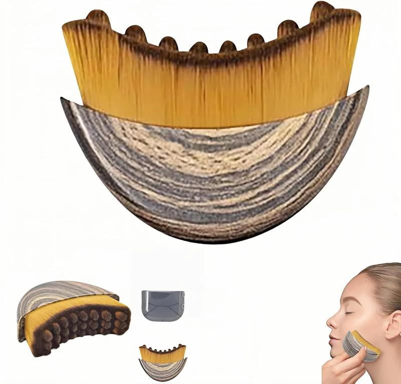 Lymphatic Contour Face Brush, Lymphatic Brush Set – 1 Brush With Box, Contour Face Brush For Lymphatic Drainage, Lymphatic Drainage Massager, Ergonomically Designed To Fit The Skin Precisely