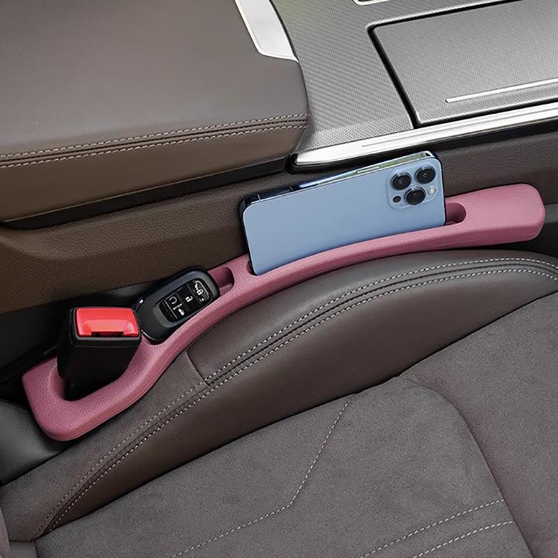 Car Seat Gap Filler Organizer, Waterproof Seat Gap Filler Strip, Grooved Seat Gap Storage, Auto Interior Accessories, Car Storage Organizers