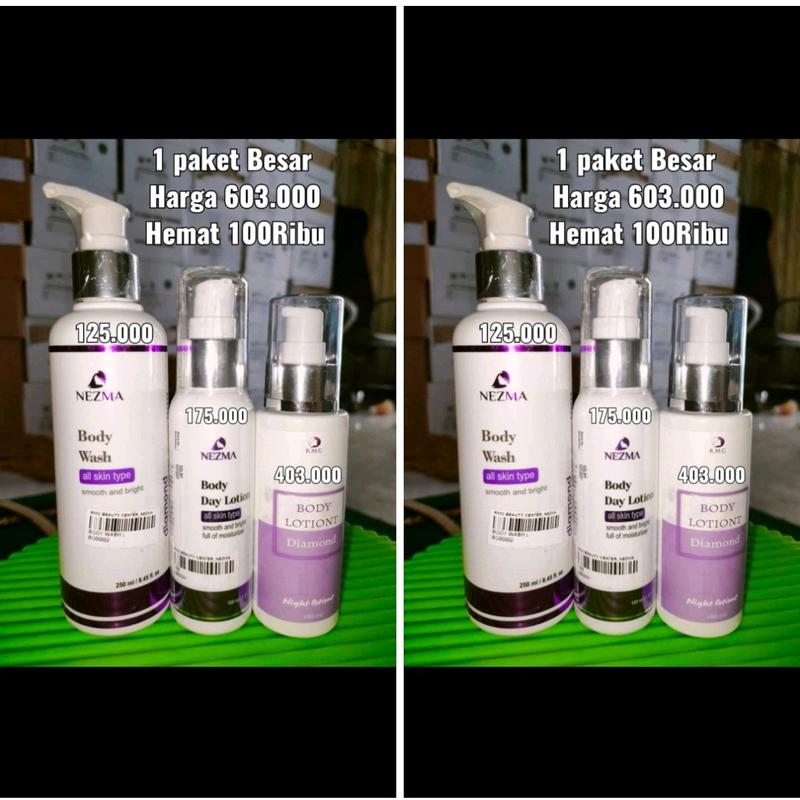 1 paket Body lotion Diamond 100Mli Wanita