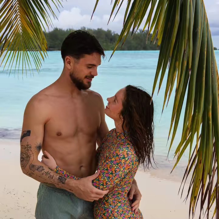 Couple en Polynésie 🩵