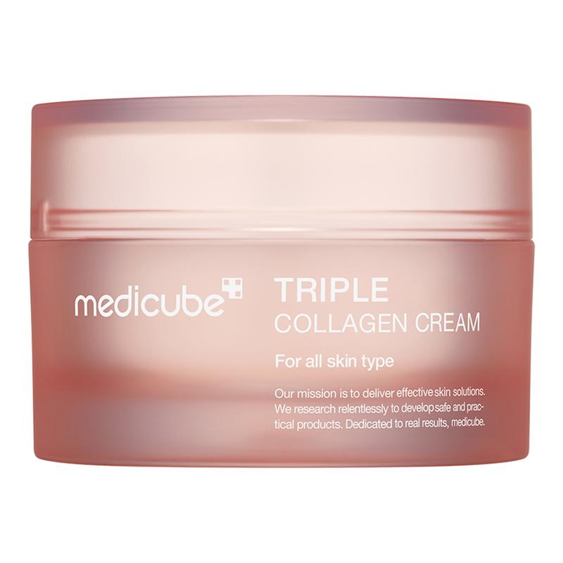 [medicube] Triple Collagen Cream (Collagen+Hyaluronic Acid+Niacinamide+Shea Butter) l Hydrating Moisturizer