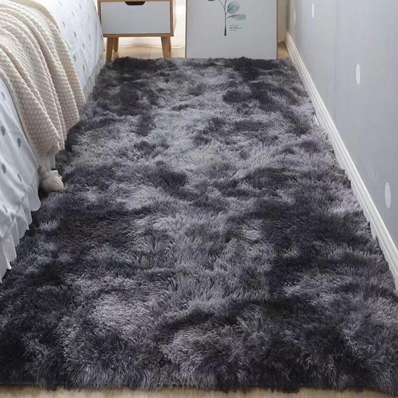 Durable Soft Fluffy Solid Color Carpet, Decorative Area Rug for Bedroom, Bay Window and Living Room, Modern Shaggy Furry Floor Mat for Home Decor #GLOBAL PICKS