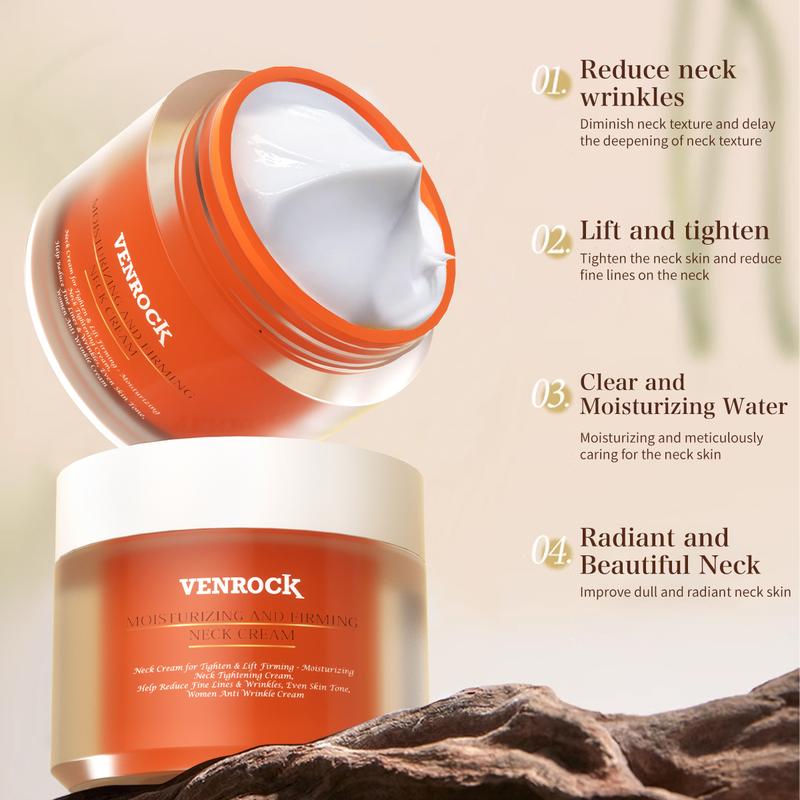 A[S]VENROCK facial wrinkle cream, which firms the face and neck skin, is also a moisturizing cream and a unisex neck cream