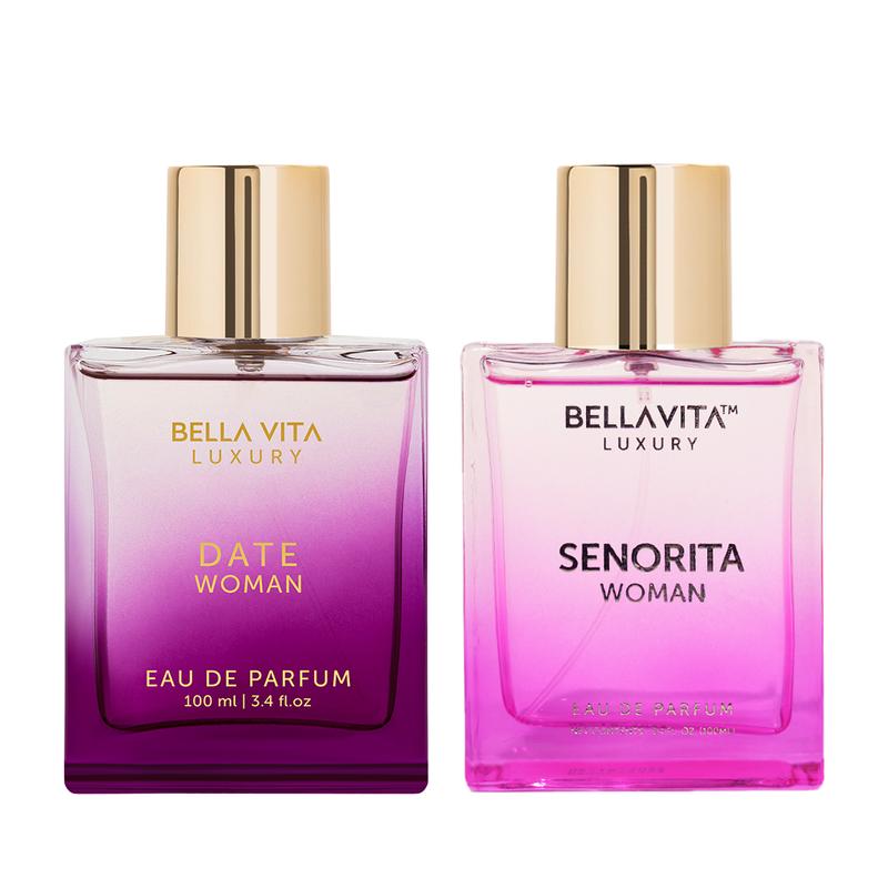 Bellavita Luxury Girl’s Night Out Perfume | Women’s Fragrance | Date & Senorita | Fun, Flirty & Confident Scent | Long-Lasting Eau De Parfum | Vegan & Cruelty-Free