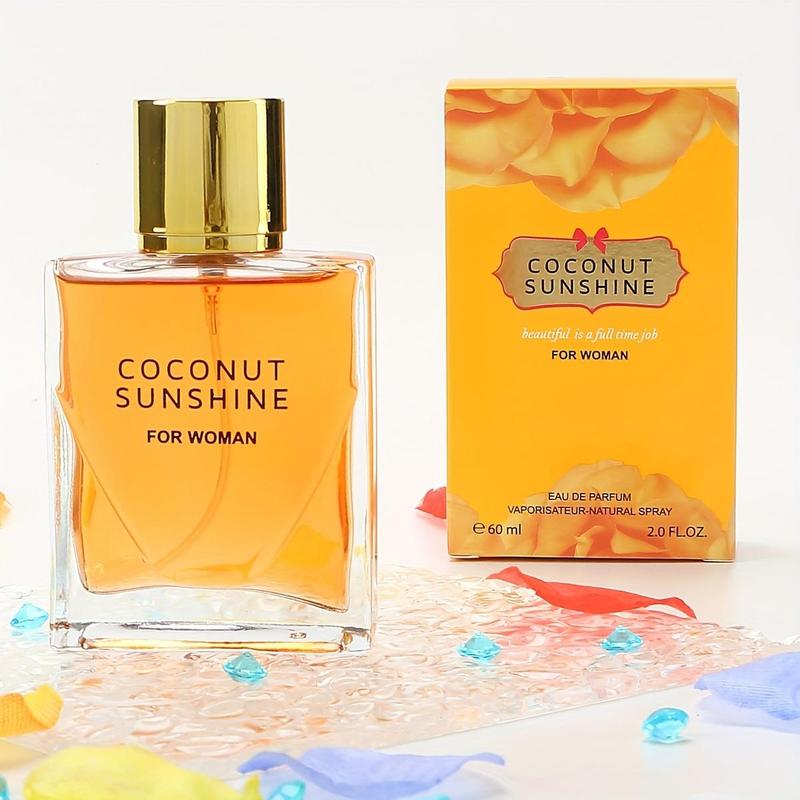 Women's Vanilla Flavor Fragrance (60ml), Long-lasting Portable Perfume for Women, Suitable for Dating & Daily Use, Back To School