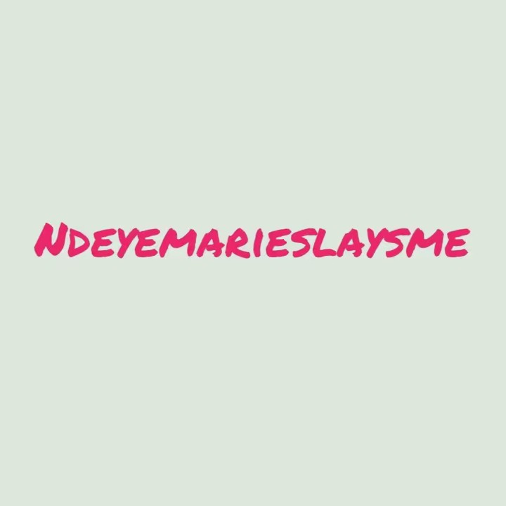 Ndeye MarieMbaye🌹🥀🥀