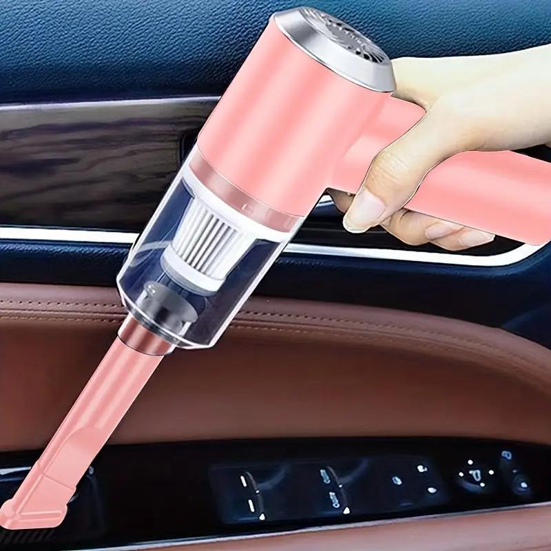 3000pa Handheld 2-in-1 Car Vacuum Cleaner, Rechargeable Vacuum Cleaner, Car Cleaning Supplies, Multipurpose Dust Cleaner For Car Home Office