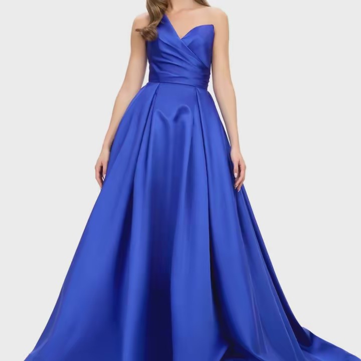 Rose point evening dress